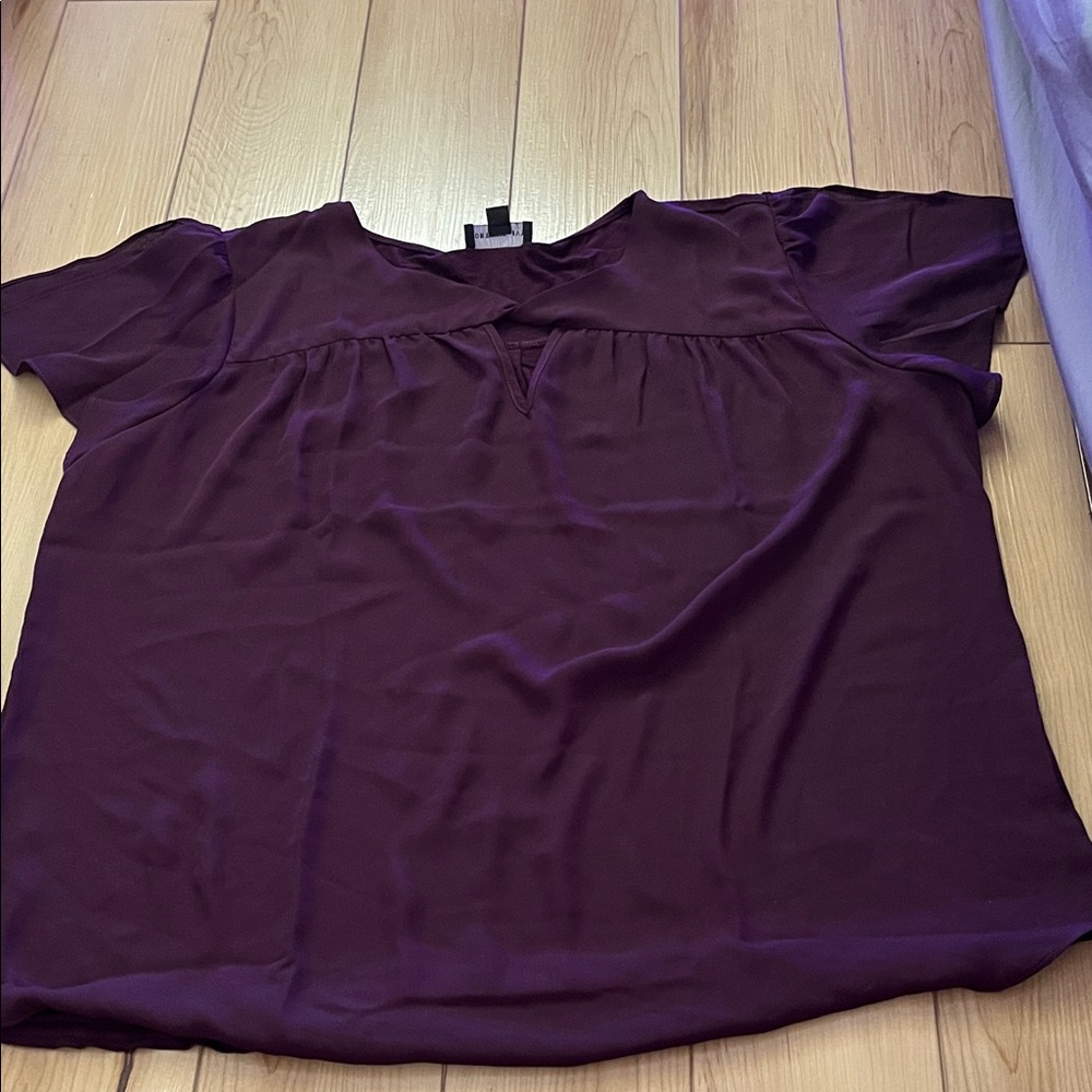 Chic Women's Plum Blouse